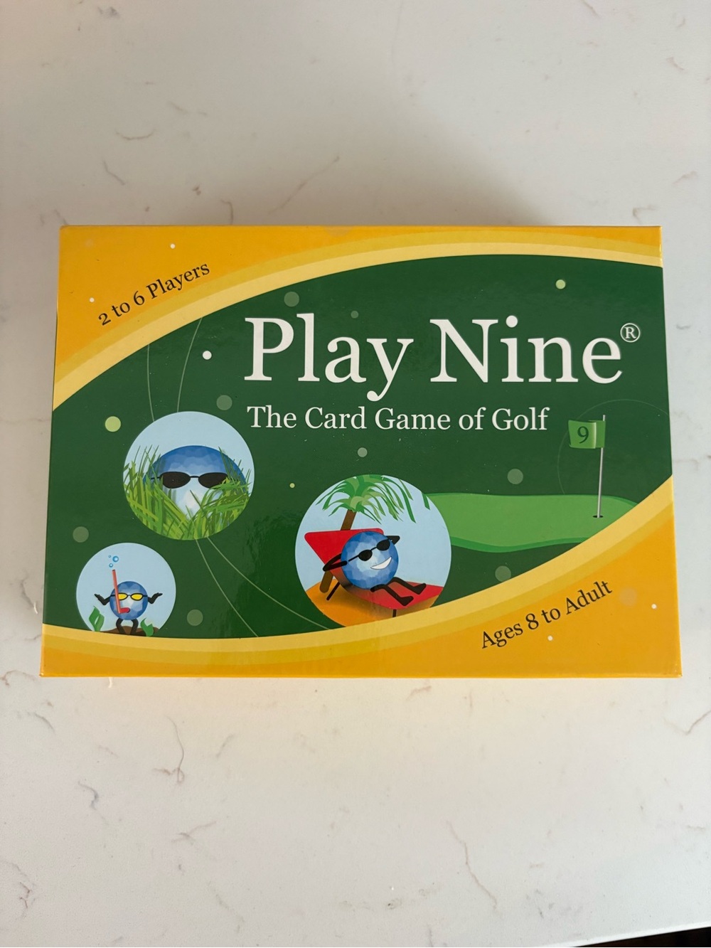 Play Nine Card Game — NEW/UNUSED, fun, retro game, great gift!